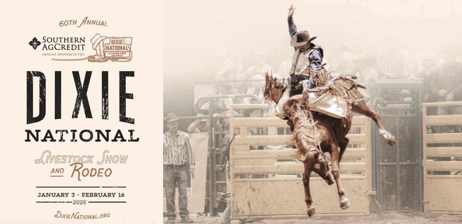 60th Annual Dixie National Livestock Show + Rodeo!